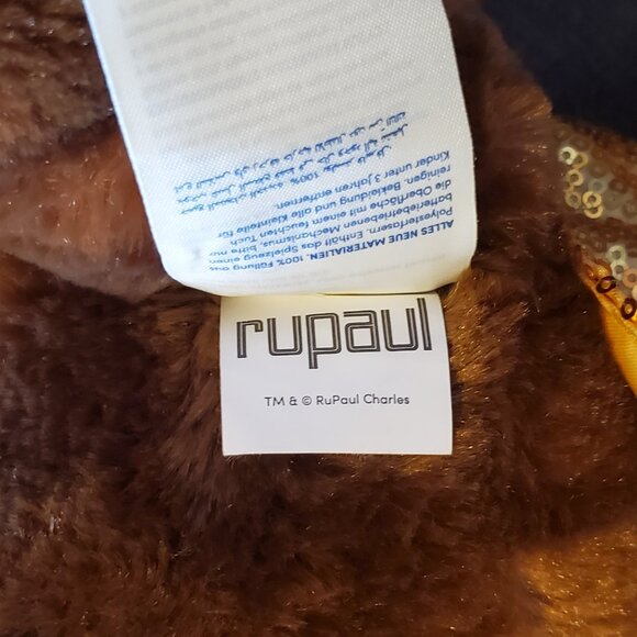 Build a Bear Workshop Limited Edition Rupaul Drag Queen Bear Plush w/Outfit NWT - Picture 9 of 9